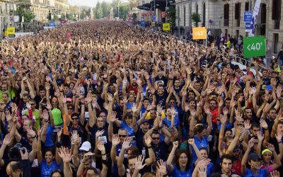 La Cursa Bombers de Barcelona torna a ser una gran festa de l’atletisme popular
