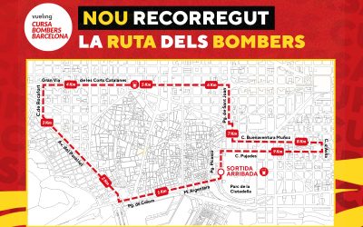 La Vueling Cursa de Bombers Barcelona presenta su nuevo recorrido