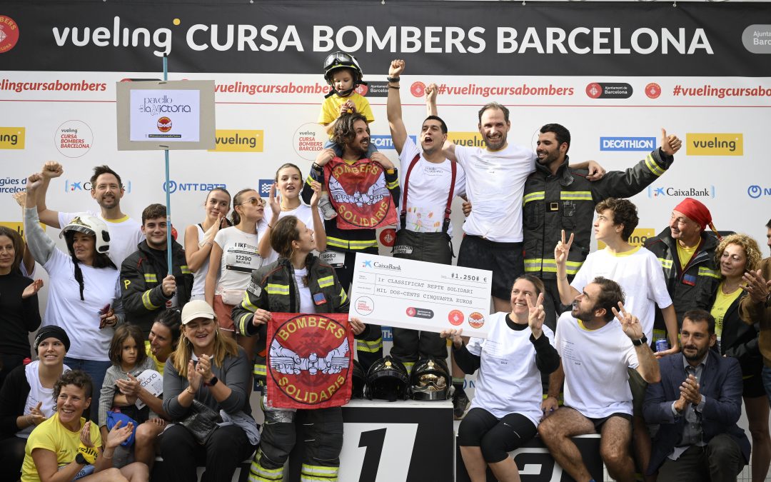 La 24a edició de la Vueling Cursa de Bombers de Barcelona marcada per una destacada vessant solidaria