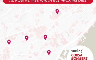 Dental Institutes repeat as a collaborator of the Vueling Cursa Bombers Barcelona and distribute 10 bibs!