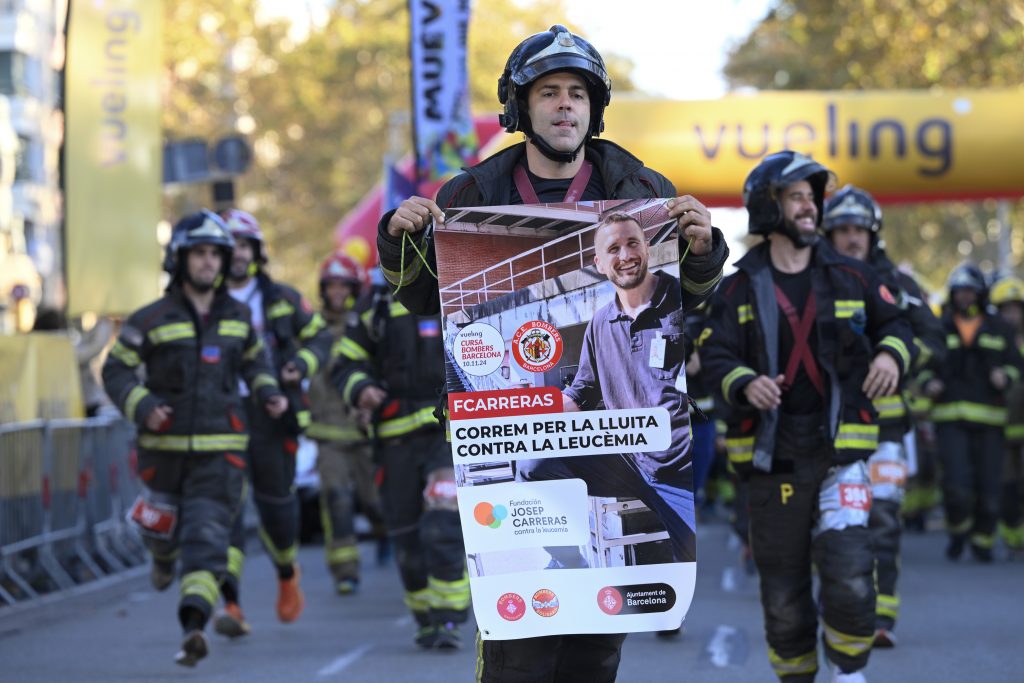 solidària vueling cursa bombers barcelona