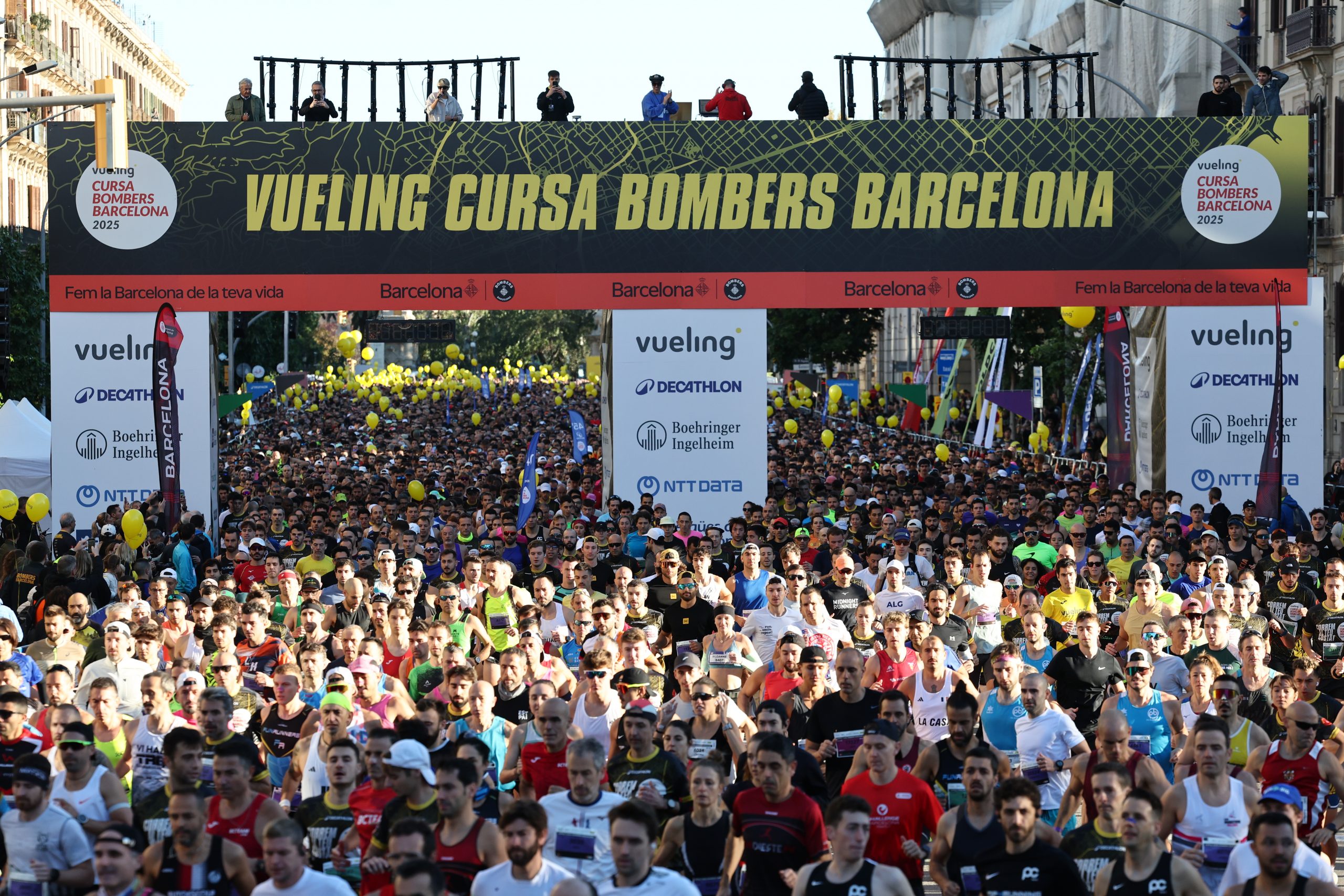 The Vueling Cursa de Bombers Barcelona already exceeds 5,000 registrants